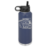 Wine gets better with age.