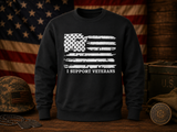 American Legion Post 198 Crew Neck Sweatshirt – I Support Veterans