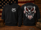 American Legion Post 198 Crew Neck Sweatshirt – Proud to Be a Veteran