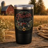 Tractor Therapy 20oz Polar Camel Tumbler in Black