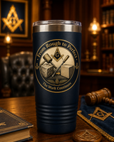 From Rough to Perfect 20 oz Polar Camel Tumbler | Ashlar Freemason Gift