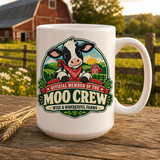 Official Moo Crew 15 oz Coffee Mug
