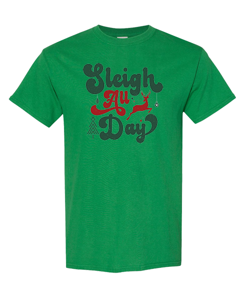 Sleigh all day.