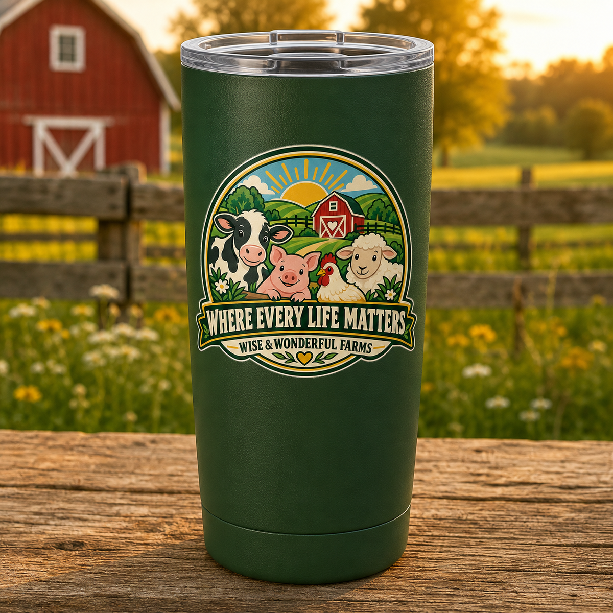 Where Every Life Matters 20 oz Tumbler